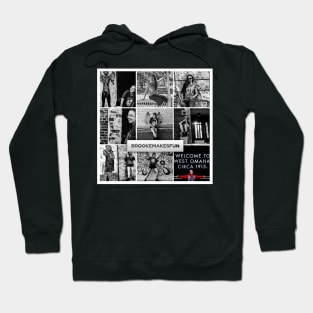 BrookeMakesFun collage Hoodie